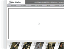 Tablet Screenshot of hader-seitz.com